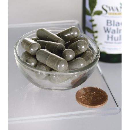 Melnais valrieksts Black Walnut, Swanson, 500mg, 60 kapsulas
