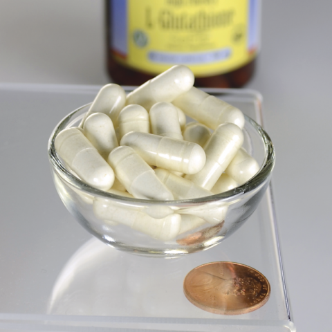 L-Glutationa samazināts, Swanson, 200mg, 60 kapsulas