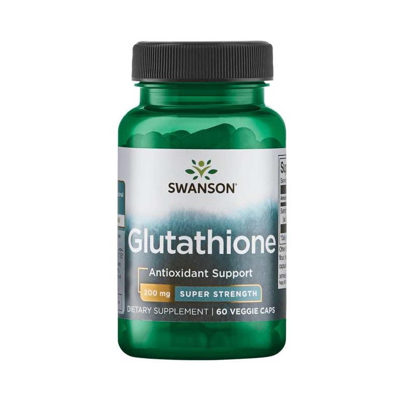 L-Glutationa samazināts, Swanson, 200mg, 60 kapsulas L-Glutationa samazināts, Swanson, 200mg, 60 kapsulas