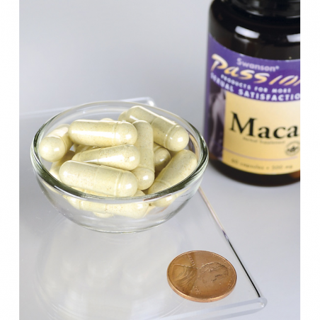 Maca, Swanson, 500mg, 60 kapsulas
