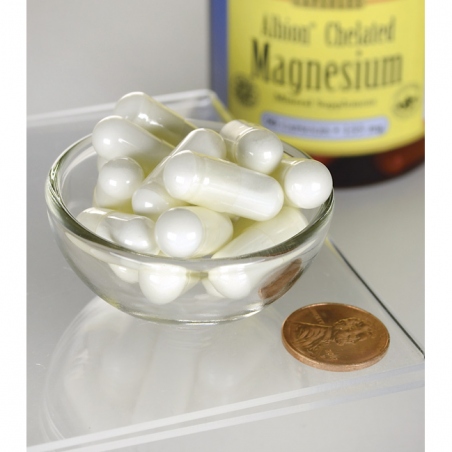 Magnija bisglicināts, Swanson, 700mg, 90 kapsulas
