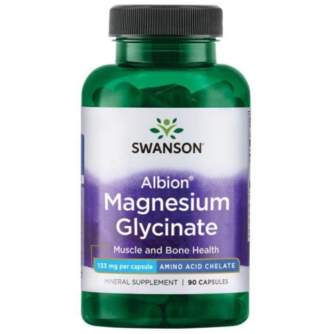 Magnija bisglicināts, Swanson, 700mg, 90 kapsulas