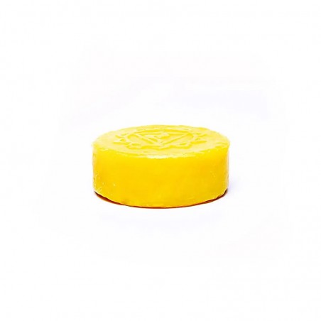 Solar Plexus Chakra Soap in Palm Leaf Manipura, Holy Lama, 100g