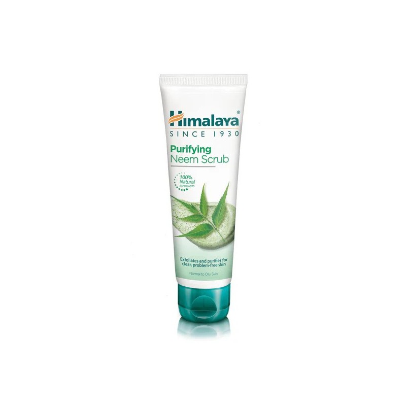 Attīrošs sejas skrubis Neem, Himalaya, 75ml