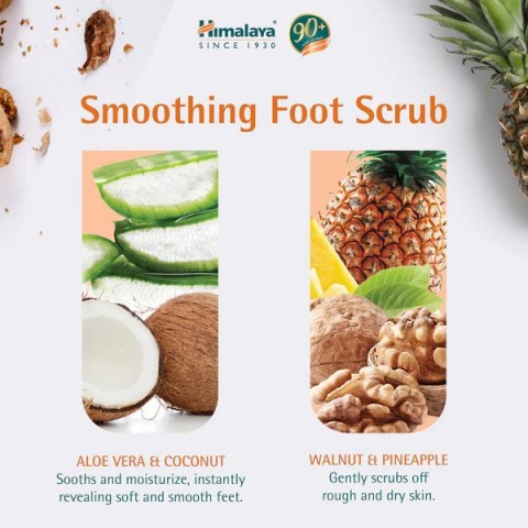 Smoothing Foot Scrub, Himalaya, 150ml