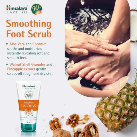 Smoothing Foot Scrub, Himalaya, 150ml