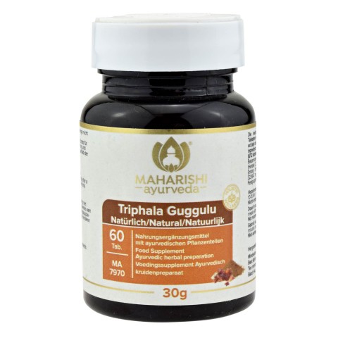 Uztura bagātinātājs Triphala Guggulu, Maharishi Ayurveda, 60 tabletes