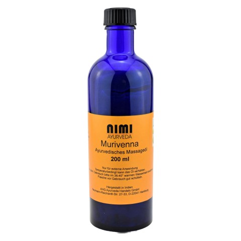 Ķermeņa masāžas eļļa Murivena, Nimi Ayurveda, 200 ml