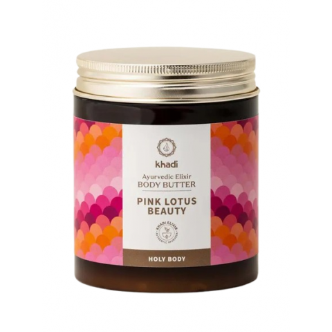 Ājurvēdas ķermeņa sviests Pink Lotus Beauty, Khadi, 250 ml