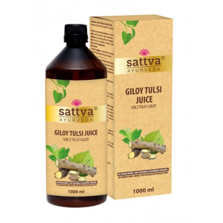 Giloja un Tulsi sula, Sattva Ayurveda, 1l