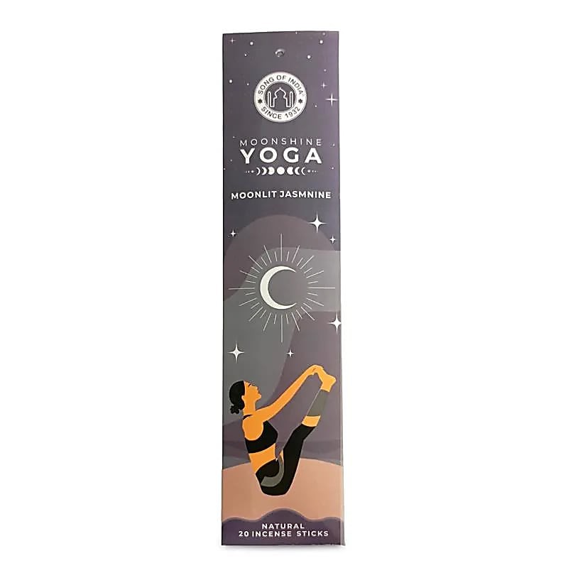 Smildzināšanas nūjiņas Moonlit Jasmine, Moonshine Yoga, 20 gab. Smildzināšanas nūjiņas Moonlit Jasmine, Moonshine Yoga, 20 gab.