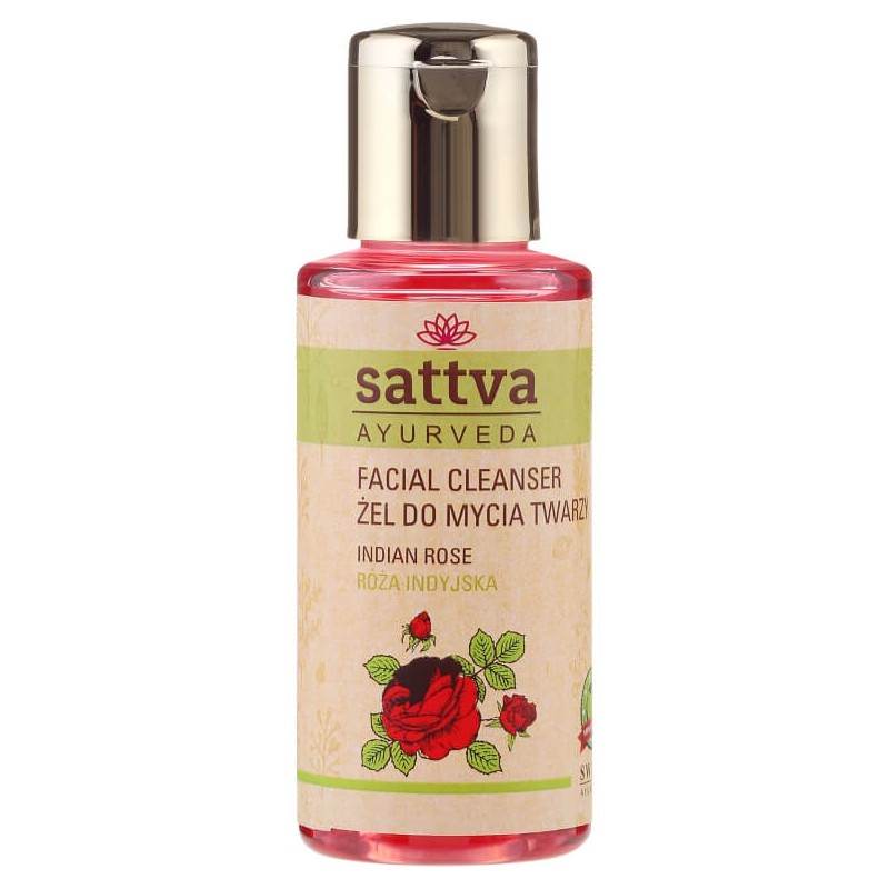 Sejas tīrīšanas līdzeklis Indian Rose, Sattva Ayurveda, 100 ml