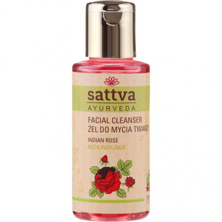 Sejas tīrīšanas līdzeklis Indian Rose, Sattva Ayurveda, 100 ml