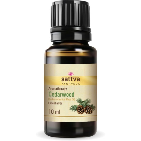 Ciedru ēteriskā eļļa Cedarwood, Sattva Ayurveda, 10 ml