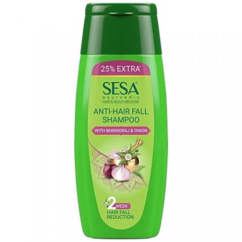 Šampūns mutuļojošiem matiem Bhrigraj & Onion, Sesa, 200ml