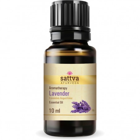 Lavandas ēteriskā eļļa Lavender, Sattva Ayurveda, 10ml