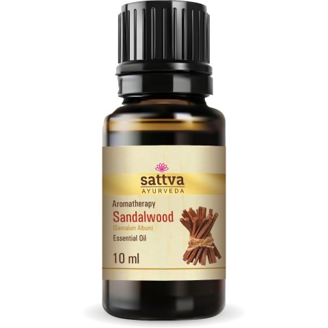 Эфирное масло белого сандала Сандаловое дерево, Sattva Ayurveda, 10 мл