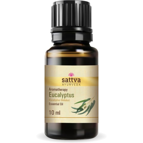 Eucalyptus essential oil, Sattva Ayurveda, 10ml