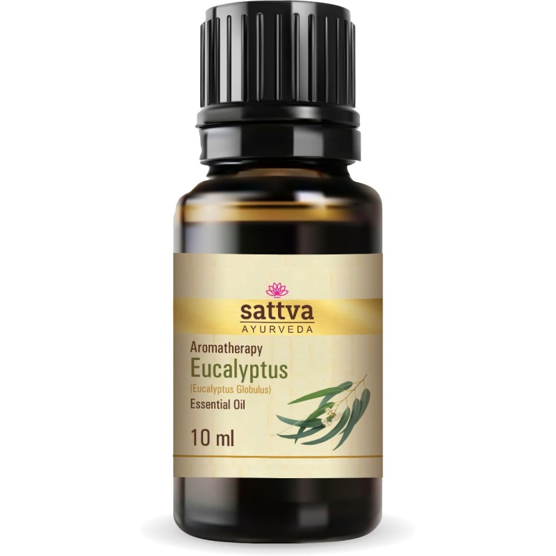 Eikalipta ēteriskā eļļa Eucalyptus, Sattva Ayurveda, 10 ml