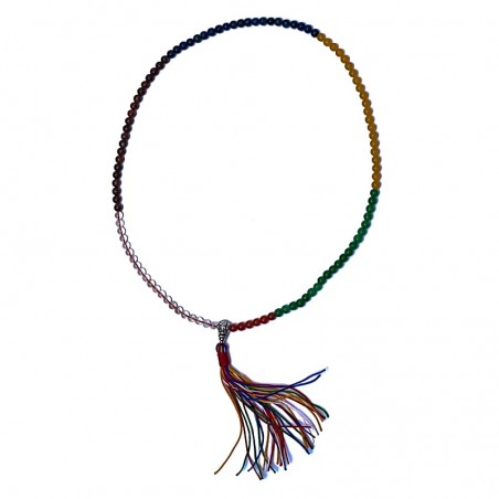 Necklace Mala Wisdom 111 beads, 6mm