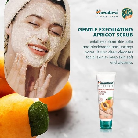 Apricot Apricot Gentle Facial Scrub, Himalaya, 75ml