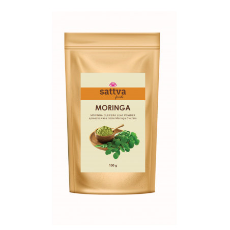 Moringa pulveris, Sattva Ayurveda, 100g