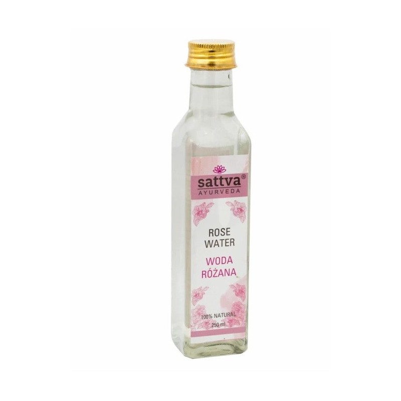 Rose water, Sattva Ayurveda, 250ml Rose water, Sattva Ayurveda, 250ml