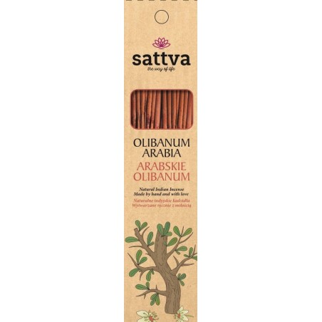 Палочки для благовоний Arabia Olibanum, Sattva Ayurveda, 15 шт.