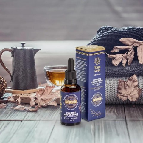 Stiprinošs losjons matainiem matiem Triphala, Rasayana Biocosmesi, 50ml