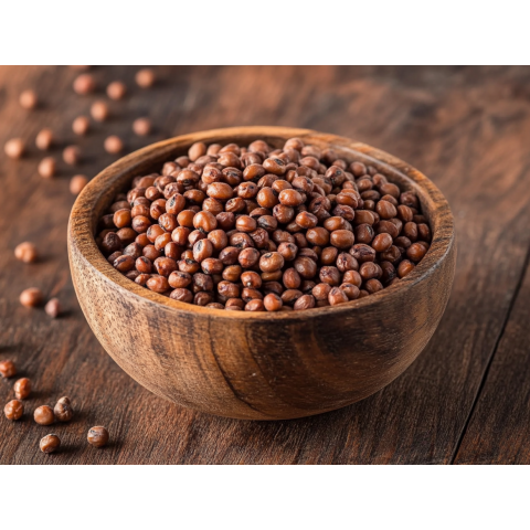 Melnie aunazirņi (Kala Chana), veseli, Sattva Foods, 500 g