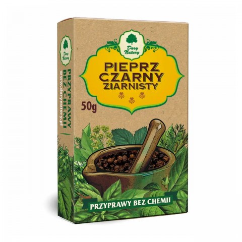 Melnie pipari, Dary Natury, 50g