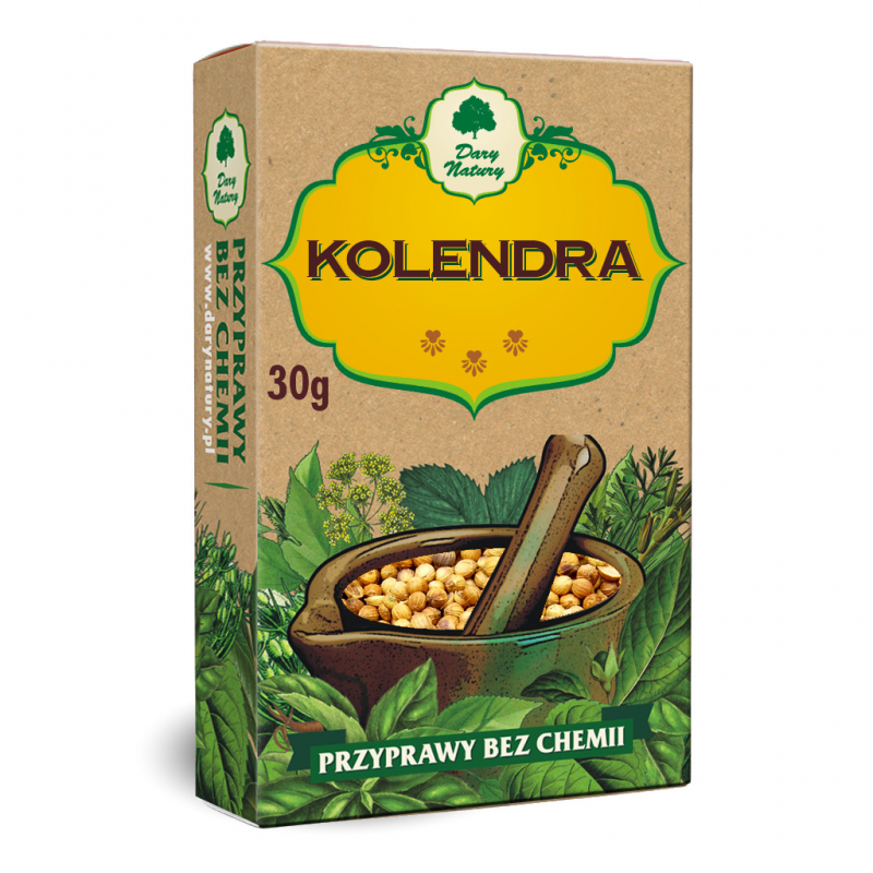 Koriandra sēklas, Dary Natury, 30g Koriandra sēklas, Dary Natury, 30g
