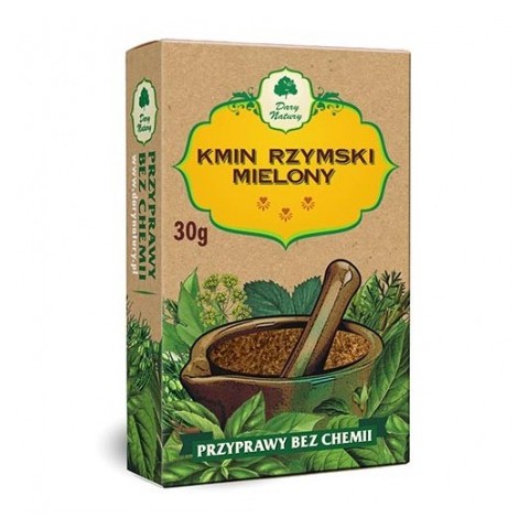 Ķimenes sēklas, maltas, Dary Natury, 30g