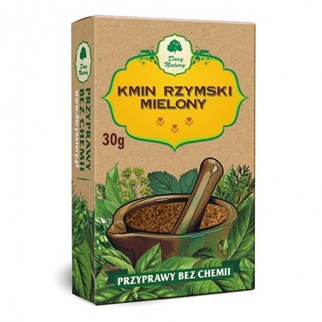 Ķimenes sēklas, maltas, Dary Natury, 30g