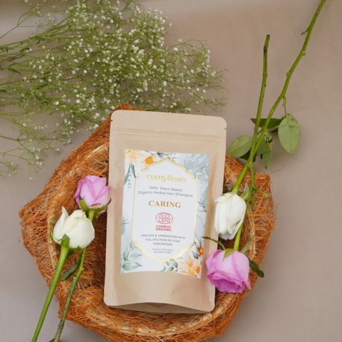 Aizsargājošs augu šampūns matu šampūns pulveris Caring, Cultivator's, 250g