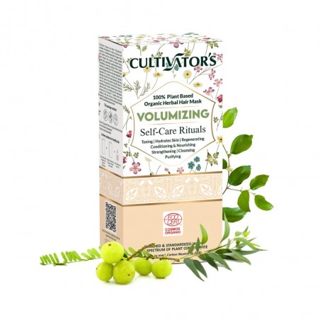 Augu maska matu maskas pūderis apjomam Volumizing, Cultivator's, 100g