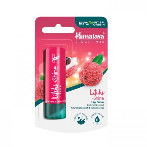 Litchi Gloss Lip Balm, Himalaya, 4.5g