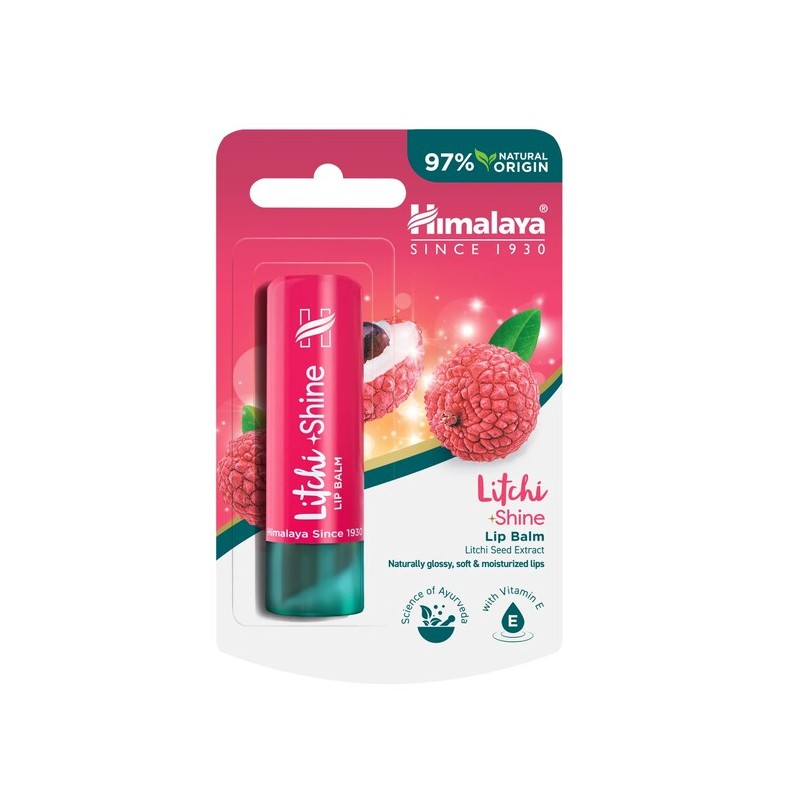 Litchi Gloss Lip Balm, Himalaya, 4.5g Litchi Gloss Lip Balm, Himalaya, 4.5g