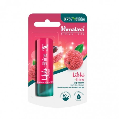 Litchi Gloss Lip Balm, Himalaya, 4.5g