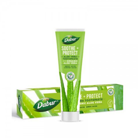 Zāļu zobu pasta ar alveju, Dabur, 100 ml