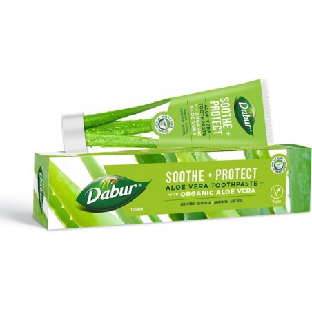 Zāļu zobu pasta ar alveju, Dabur, 100 ml