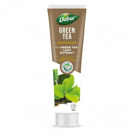 Zāļu zobu pasta ar zaļo tēju, Dabur, 100 ml