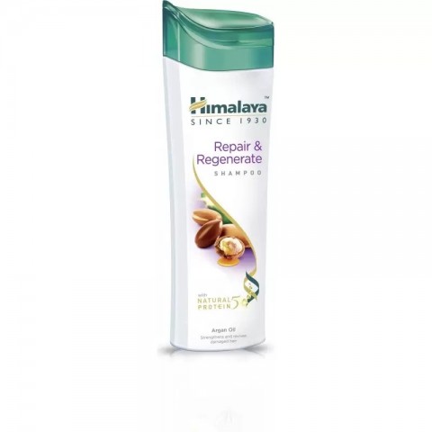 Šampūns sausiem, bojātiem matiem Repair & Regeneration, Himalaya, 400 ml