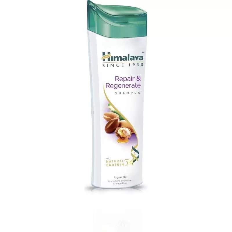 Šampūns sausiem, bojātiem matiem Repair & Regeneration, Himalaya, 400 ml
