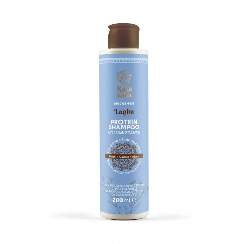 Proteīnu šampūns matu apjomam LAGHU, Rasayana Biocosmesi, 200ml