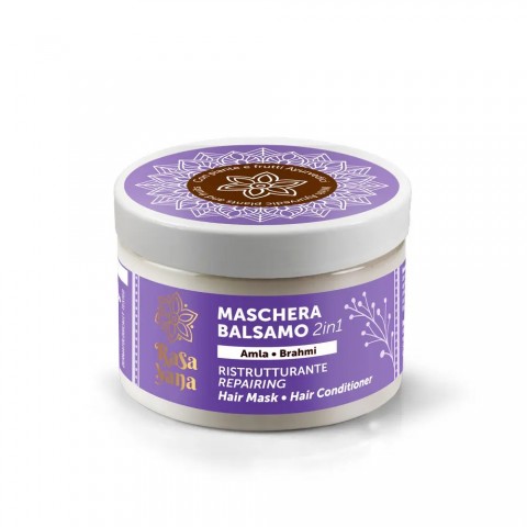 Atjaunojoša matu balzama maska, Rasayana Biocosmesi, 150ml