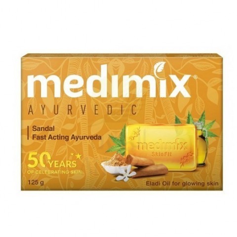 Medimix Sandal - Ajūrvēdas ziepes ar sandalkoka un Eladi eļļu, 125 g