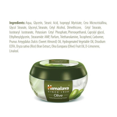 Olīvu ekstra barojošs krēms, Himalaya, 150ml