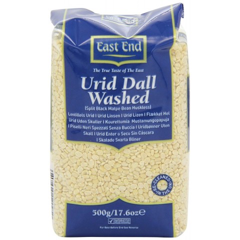 Urid Dal pupiņas, mazgātas, East End, 500 g