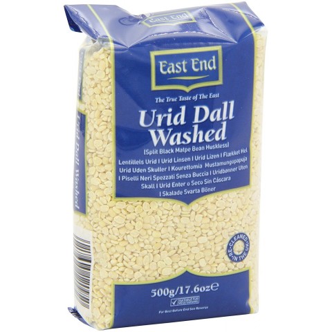 Urid Dal pupiņas, mazgātas, East End, 500 g